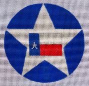 Texas Ornament - Flag
