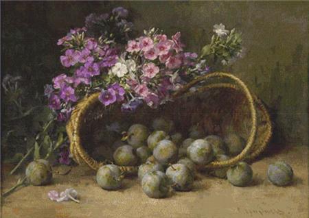 Phlox and Plums  (Clara von Sievers)