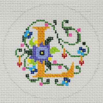 Floral Alphabet - L