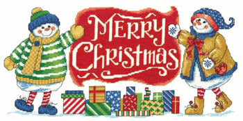 Snowman Holiday Welcome