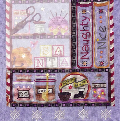 Santas Cabinet - Naughty or Nice (includes embellishments)