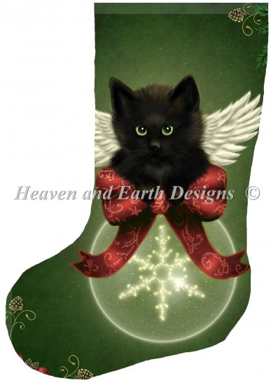 Stocking Merry Little Christmas Cat