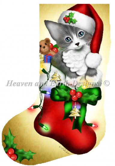 Stocking Santa Paws