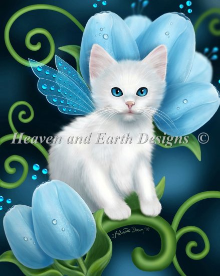 Mini Aquamarine Cat