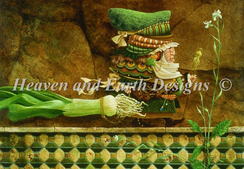Man Taking A Leek