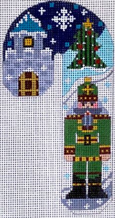 Green Nutcracker Candy Cane