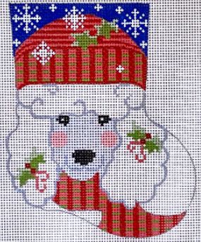 Poodle Mini Stocking