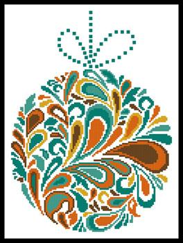 Colorful Christmas Bauble 2  (Seamartini)
