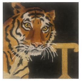 Golden Letters - T for Tiger