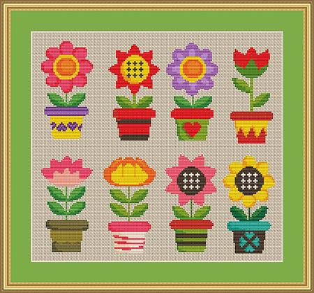 Fun Flowers (color graphs)