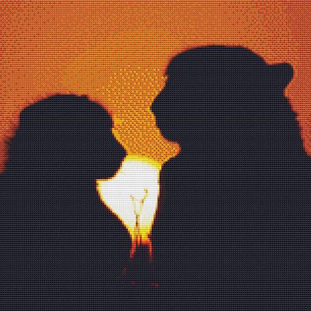 Wild Cat Silhouettes