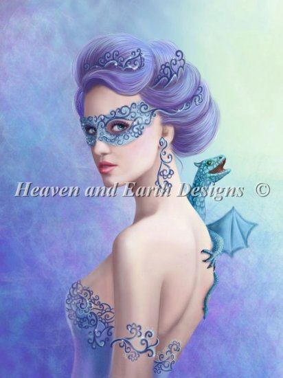 Dragon and Woman Mask - Alena Lazareva