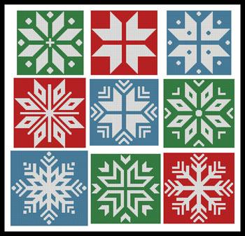 Christmas Snowflake Set 3