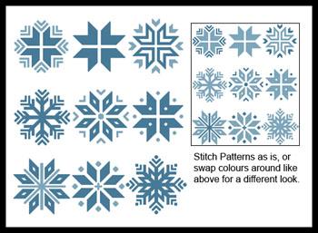 Christmas Snowflake Set 2