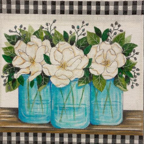 Magnolias and Mason Jars