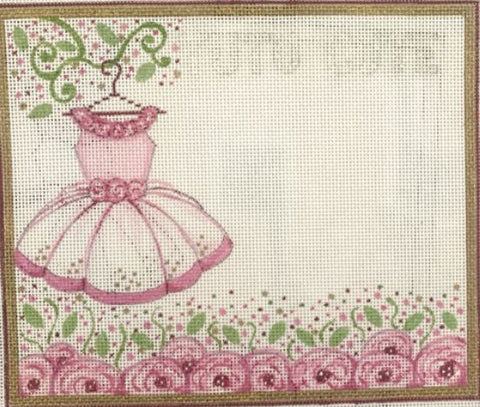Tutu and Roses Birth Announcement