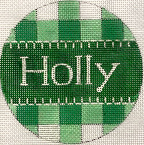 Green Gingham - Holly