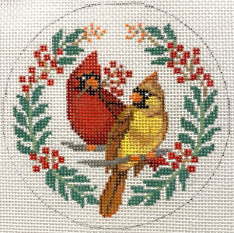 Two Cardinals and Laurel
