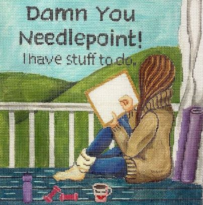 Damn You Needlepoint
