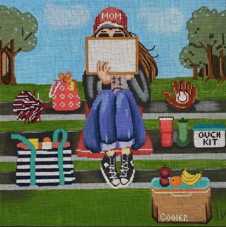 Stitching Girl - Baseball Mom