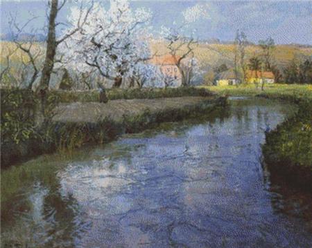 French River Landscape, A