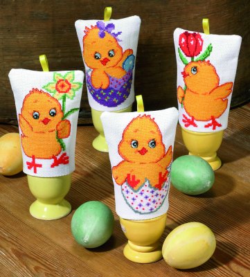Chick and Egg - Egg Warmers - Set of 4