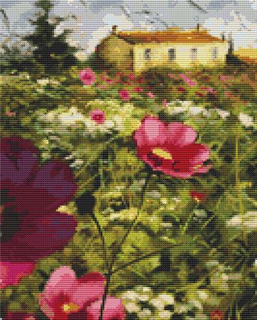 Field of Flowers Painting