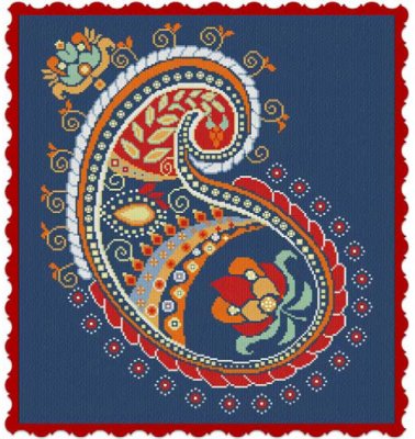 Spring Paisley