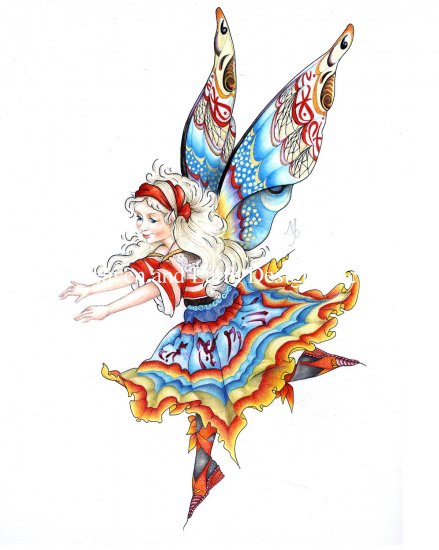 Fashion Embracing Fairy
