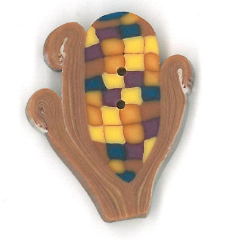 Small Indian Corn Button