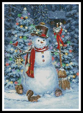 Woodland Snowman (Liz Dillon)