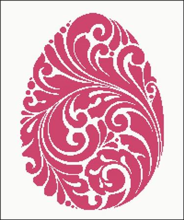 Easter Egg Silhouette