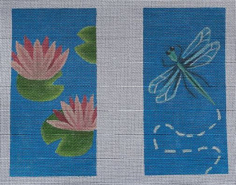 Dragonfly/Lily Pad Eyeglass Case