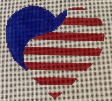 Heart - American Flag