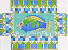 Blue Fish Brick Cover  
