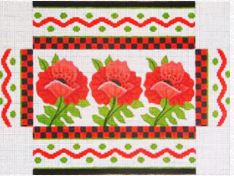 Red Poppies Brick Cover  