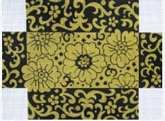 Gold/Black Brick Cover  