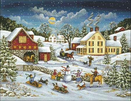 Sledding Race, The