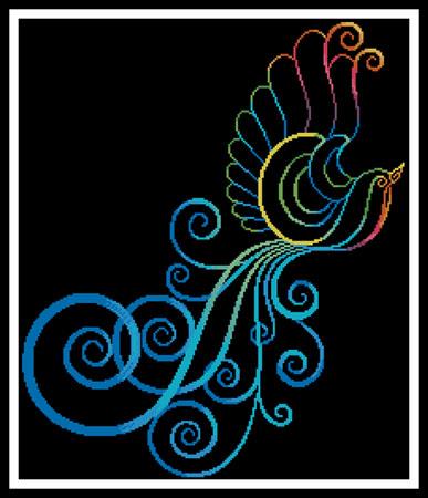 Colourful Fancy Bird  (Nadya Jema)