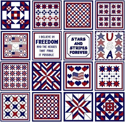Needle Block Wonders 01 - Patriotic