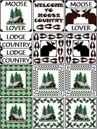 Needle Block Wonders 02 - Moose Country