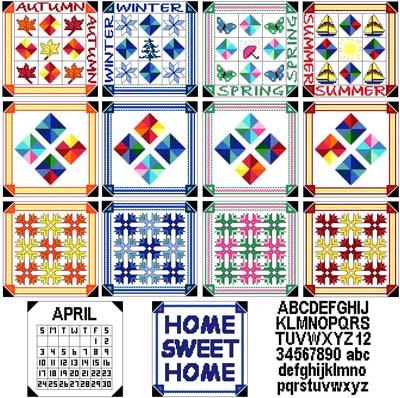 Needle Block Wonders 09 - Seasons