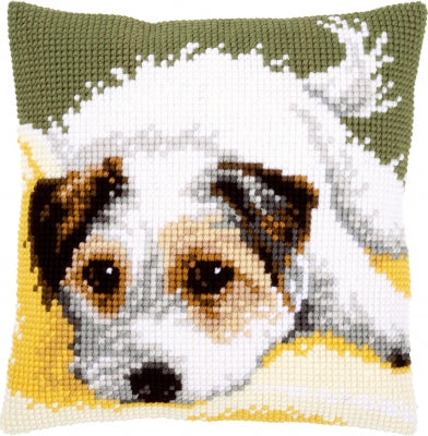Dog Wagging Its Tail Cushion