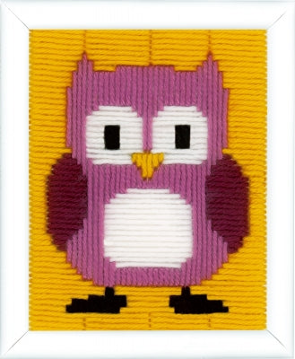 Fuchsia Owl