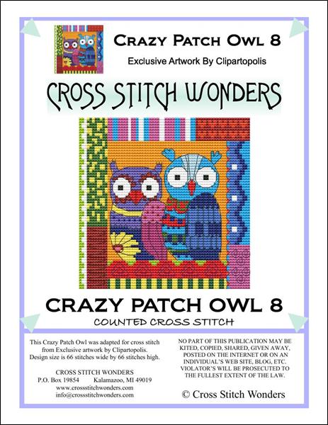 Crazy Patch Owl 08
