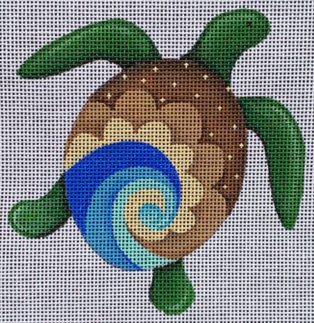 Turtle w/Wave and Sand