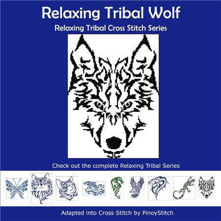 Relaxing Tribal Wolf