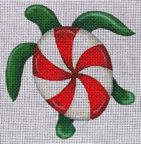 Turtle w/Peppermint Stripe