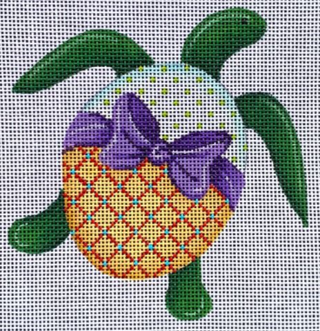 Turtle w/Purple Bow