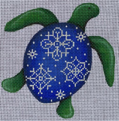 Turtle w/Snowflakes